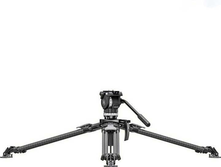 Image du produit Leofoto Trépied vidéo LVF-163C avec tête fluide FH-10 (Métal)