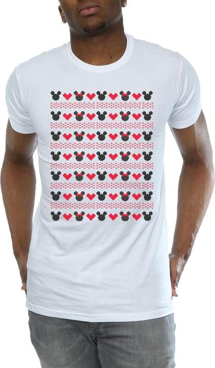 Produktbild Disney Mickey And Minnie Christmas Hearts TShirt (XXL)