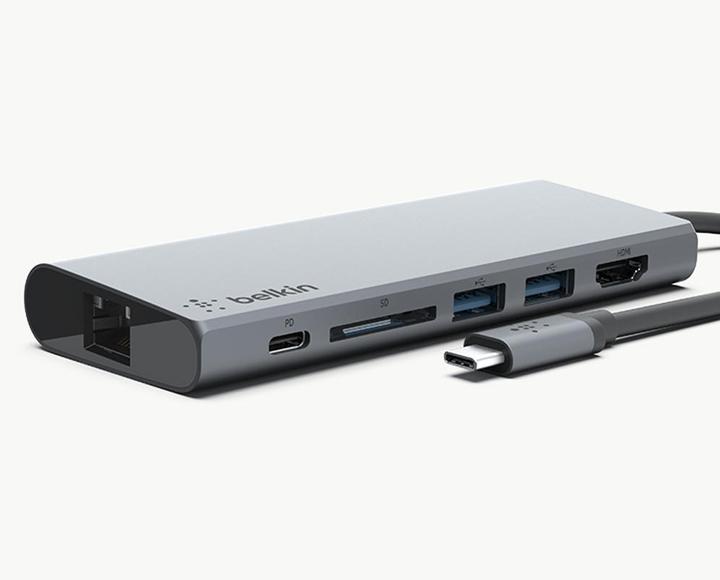 Produktbild Belkin Multimedia (USB-C, USB-A, 1 Ports)