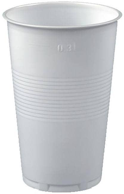Actual product image Papstar Drinking cup white 0.3 liter (100 x)