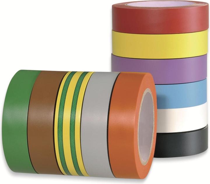 Actual product image HellermannTyton PVC insulating tape (15 mm)
