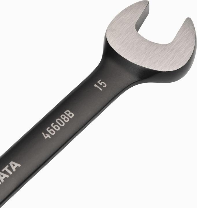 Produktbild SATA ST08044B Umschaltknarrenschlüssel-Set, metrisch, 12-teilig, Schwarz Edition, Grün