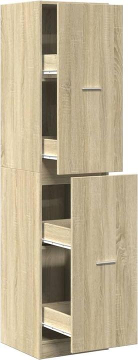 Immagine prodotto VidaXL Dispensa estraibile Mobile alto Mobile multiuso Rovere Sonoma