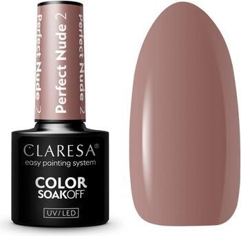 Immagine prodotto Claresa 02 Smalto UV Perfect Nude 5ml (Beige, Smalto)