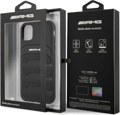 Image du produit Mercedes-Benz Hard Cover Debossed Black, pour iPhone 11, AMHCN61GSEBK (Apple iPhone 11)