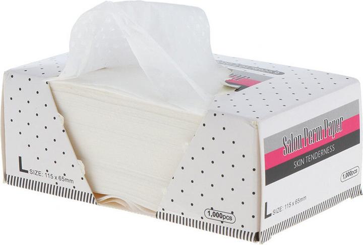Actual product image Tianba Salon Perm Paper 115x65mm 1000 Stück