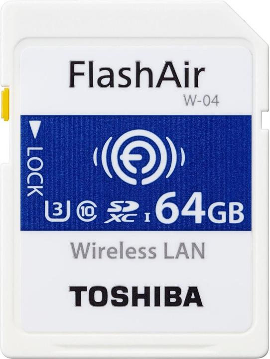 Toshiba FlashAir (64 GB, SDXC, U3, UHS-I)