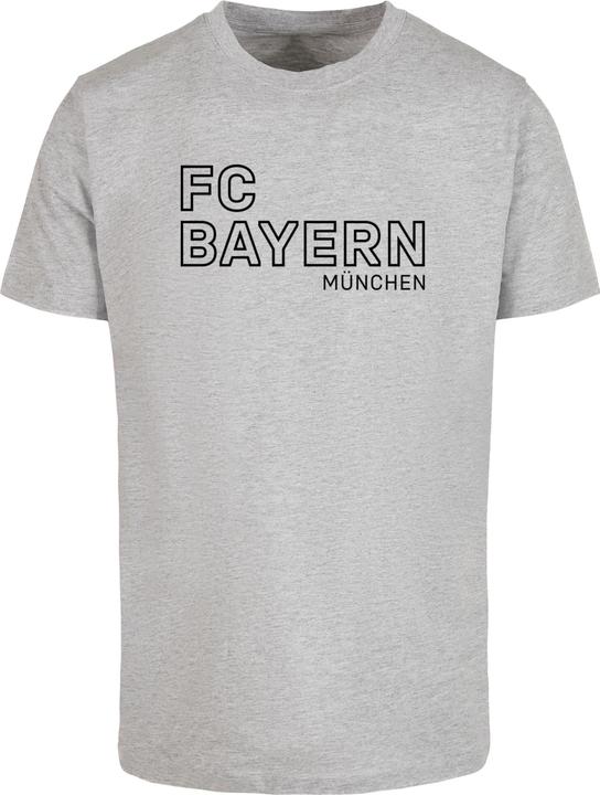 FC Bayern München Logo Vertical T-Shirt Round Neck - 115207