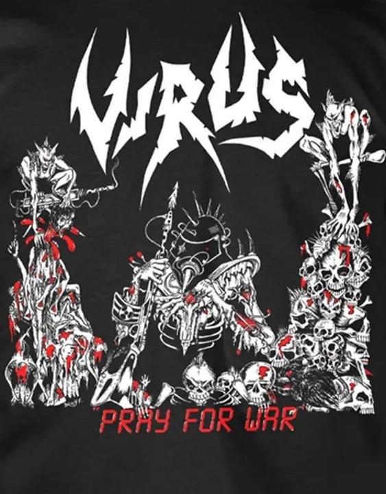 Produktbild ViRUS TShirt Erwachsene Pray For War (S)