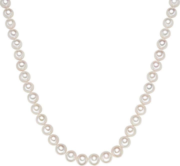 Image du produit Valero Pearls Femmes argent sterling perle d'eau douce de culture blanc - 3830 (Argent Sterling, Soie perlée)