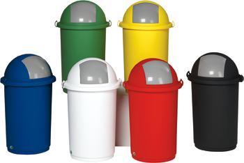 Image du produit VAR Collecteur de déchets recyclables, plastique (50 l)