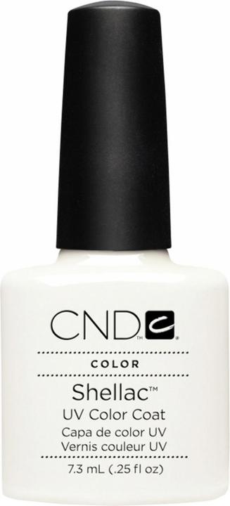 CND Shellac - Color Coat Studio White (Weiss, UV-Gel Lack)