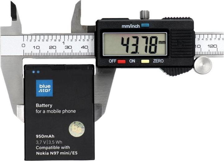 Produktbild Akku Blue Star BLUE STAR Akku für NOKIA N97 Mini / E5 / E7-00 / N8 950 mAh