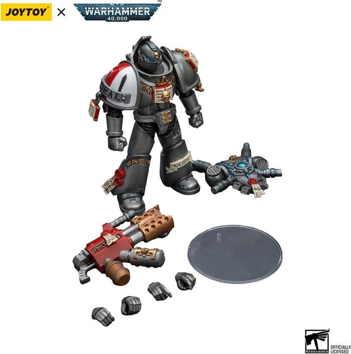 Produktbild Joy Toy Warhammer 40k Actionfigur 1/18 Grey Knights Interceptor Squad Interceptor with Incinerator 12 cm