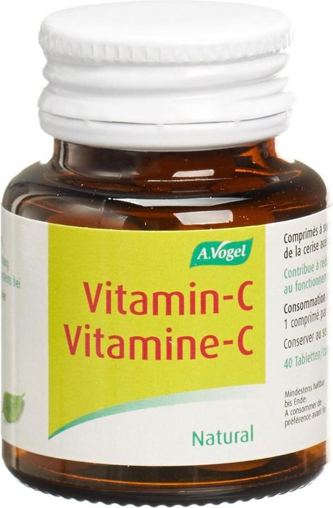 Actual product image A. Vogel Vitamin C (40 Piece, Pills, 110 g)