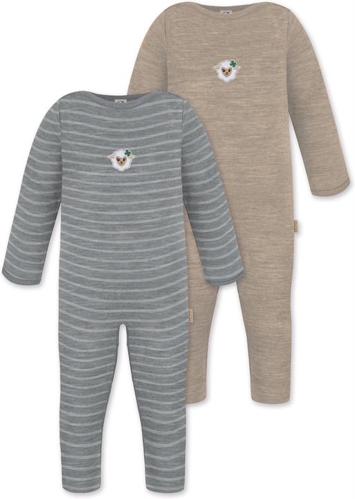 Immagine prodotto Normani Pagliaccetto da 2 pezzi per bambino in merino "Tangoio" - 9595 (74)