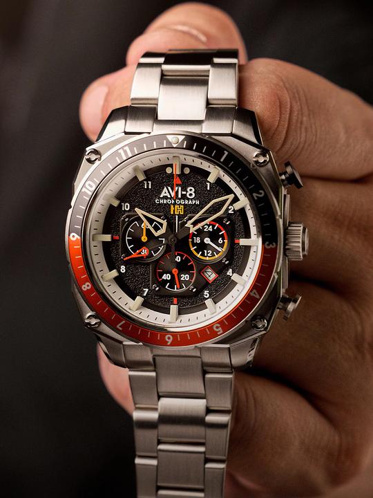 Immagine prodotto AVI-8 AV-4100-11 Hawker Hunter a doppio tempo (Cronografo)