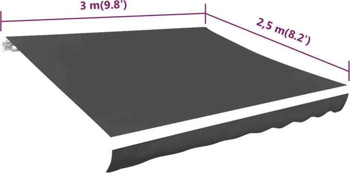 Actual product image VidaXL Lybed (300 x 250 cm)