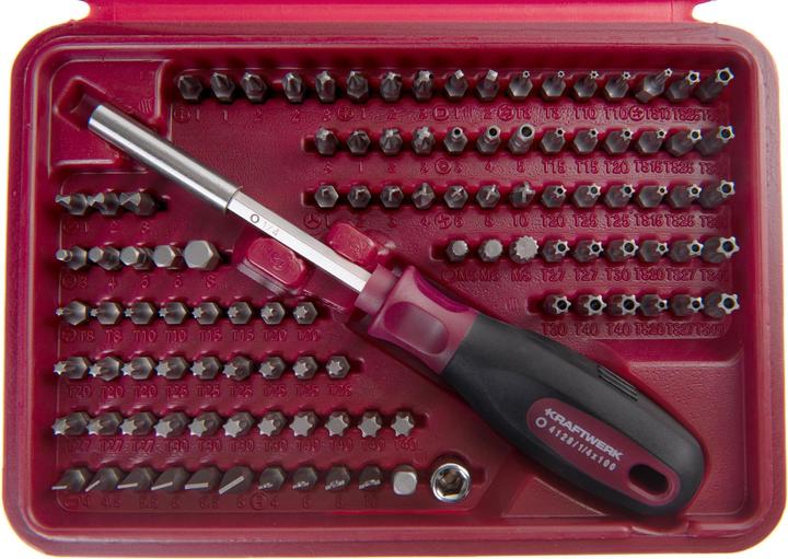 Image du produit Kraftwerk Boîte à bits universelle (Six pans creux TX M10, Six pans creux TX M15, Six pans creux TX M20, Six pans creux TX M30, Croix Phillips PH M1, Croix Phillips PH M2, Rond à six pans creux TX M8, Six pans creux TX M25, Six pans creux TX M27, Six pans creux TX M40, Croix Pozidriv PZ M1, Croix Pozidriv PZ M2, Croix Phillips PH M3)
