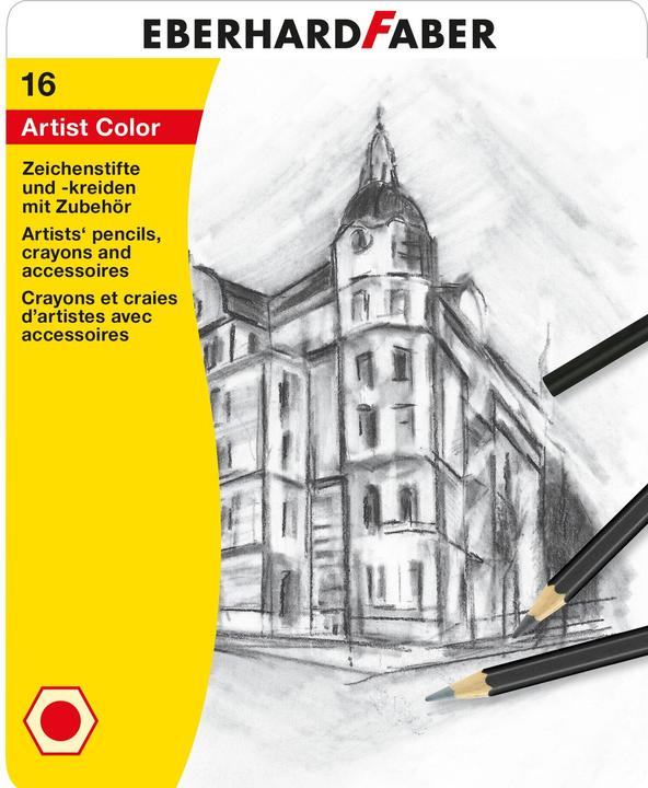 Actual product image EberhardFaber Pencil Artist Color 16 pieces (1 x)