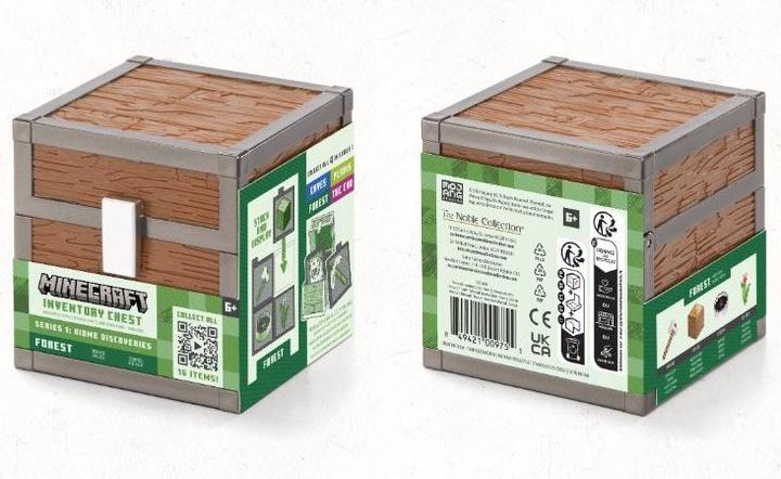 Actual product image Noble Collection Minecraft Loot Chest Forest 10 cm