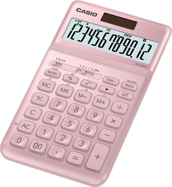 Actual product image Casio Desktop calculator JW200SCPK 12 digits pink (Batteries)