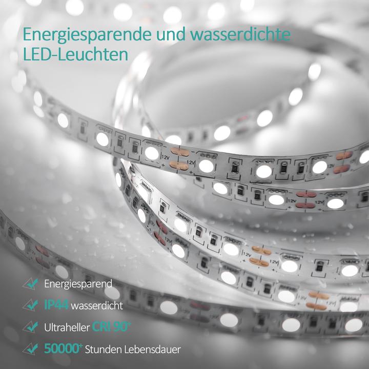 Produktbild Emke Badspiegel mit Beleuchtung 100*60cm, 3X Vergrösserung, Kaltweiss6500K, Dimmbar, Touch Schalter (100 x 60 cm)