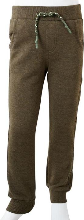 Produktbild VidaXL Kinder-Trainingshose Khaki Melange 140,Material: 80 (140)