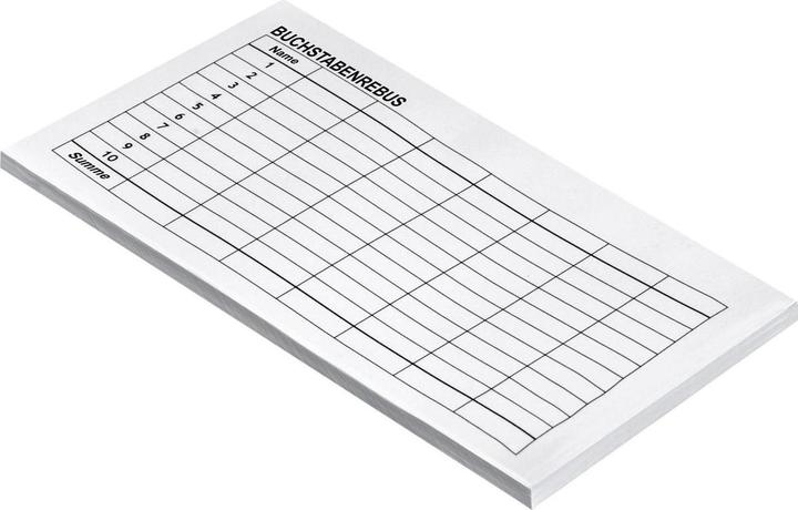 Actual product image Philos Letters Rebus (German, French, Italian, English)