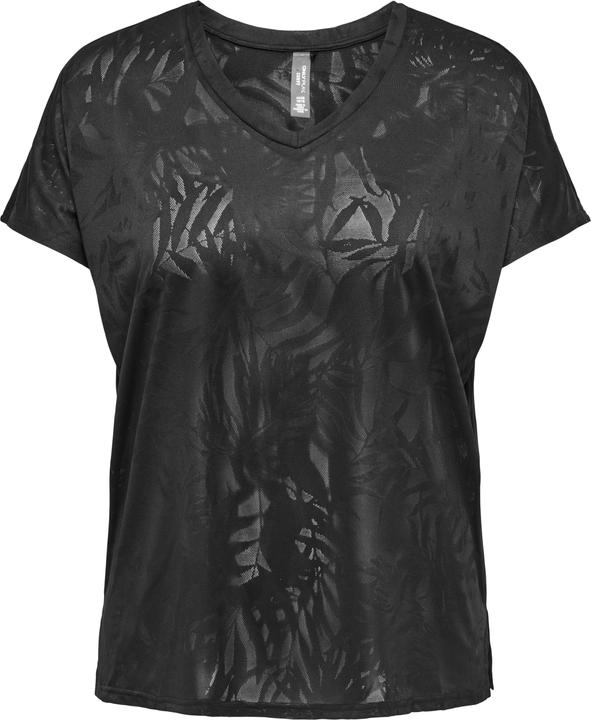 Only Play Coupe décontractée Col en V Courbe manches chauve-souris T-shirt Top (40)