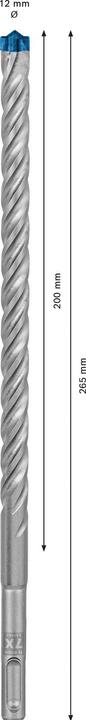 Produktbild Bosch Professional Zubehör EXPERT SDS plus-7X Hammerbohrer, 12 x 200 x 265 mm (12 Millimeter)