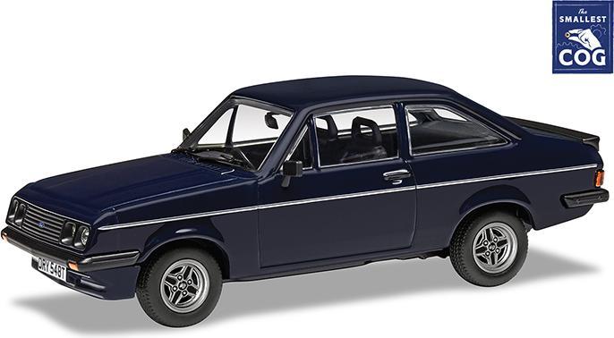 Corgi Ford Escort Mk2 RS2000 Midnight Blue Richard Hammond Smallest Cog