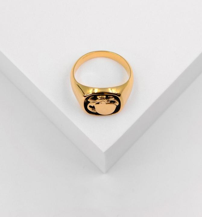 Immagine prodotto Muau Anello con stemma (61, Oro 750/18 K)
