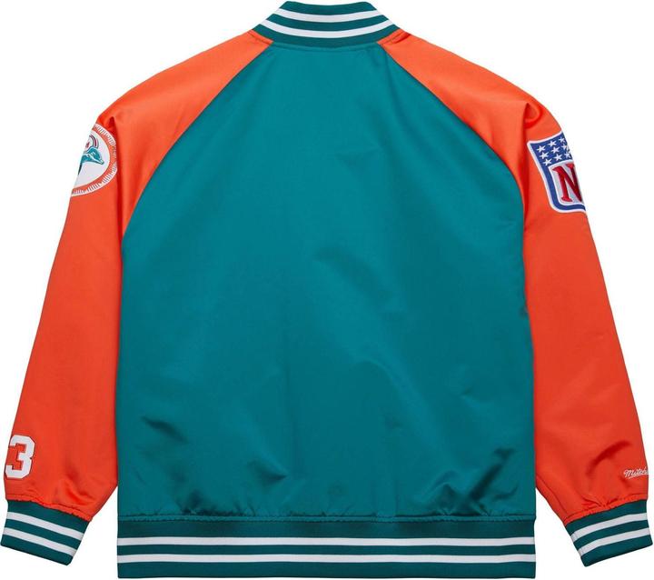 Image du produit Mitchell & Ness M&N Lightweight Satin Veste - Miami Dolphins Dan Marino (M)