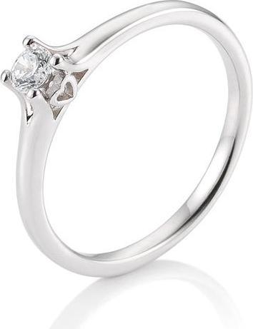 Actual product image Breuning 4 prong set up to 0.30 ct. (51, 750/18 K Gold)