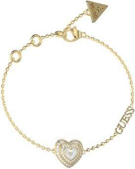 Guess Beautiful gold-plated bracelet with Amami zircons JUBB04027JWYGWH - Length: 21 cm (21 cm)