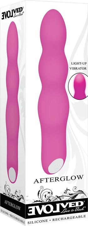 Immagine prodotto Evolved Love Is Back - Afterglow - Vibratore luminoso ricaricabile in silicone - Rosa