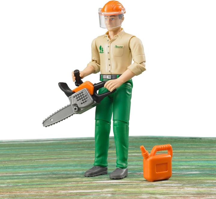 Actual product image Bruder Forestry workers with accessories