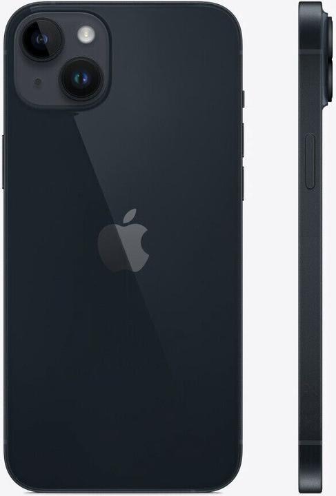 Actual product image Re!commerce iPhone 14 Plus (128 GB, Midnight, Black, 6.70", 12 Mpx, SIM + eSIM, A / Like new)