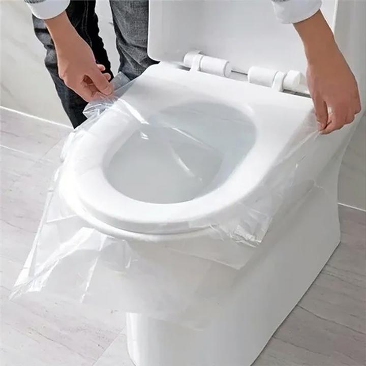 Actual product image ASMI Travel disposable toilet seat cover 10 pieces
