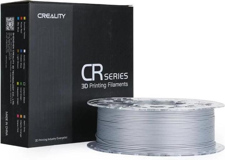 Image du produit Creality Filament CR-PLA (PLA, 1.75 mm, 1000 g, Argent)