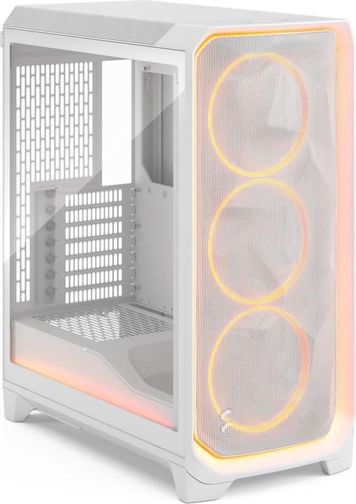 Produktbild Fractal Meshify 3 Ambience Pro RGB Clear Tint White (E-ATX, ATX, mATX, Mini-ITX)