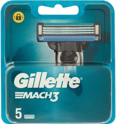 Produktbild Procter & Gamble Gillette Mach3 Rasierklingen für Männer 5er Pack (5 x)