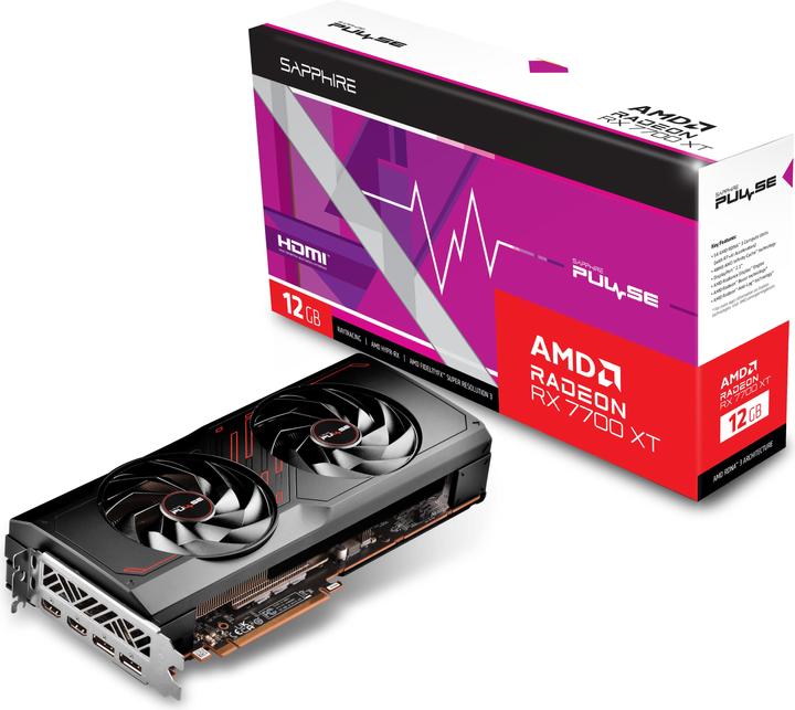 Produktbild Sapphire RX 7700XT Pulse Gaming (12 GB)