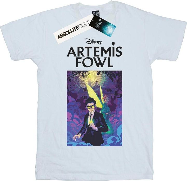 Disney Artemis Fowl Buchcover Baumwolle Boyfriend TShirt