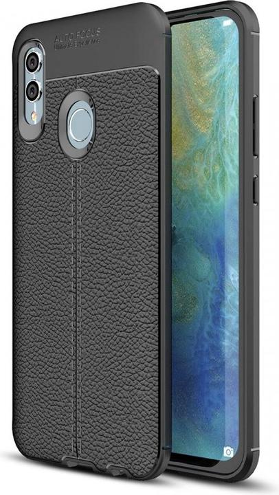 Actual product image Screenguard Honor 10 Lite Case Leather Design TPU Cover (Honor 10 Lite)