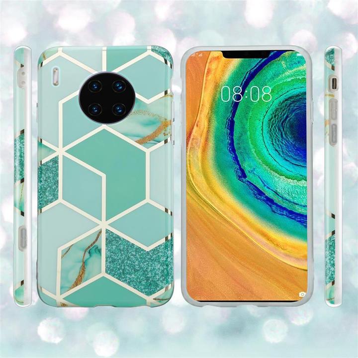 Produktbild Cadorabo IMD TPU Bunter Marmor Cover (Huawei Mate 30 Pro)