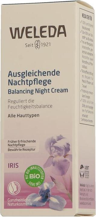 Actual product image Weleda Iris Erfrischende Nachtpflege (30 ml, Night cream)