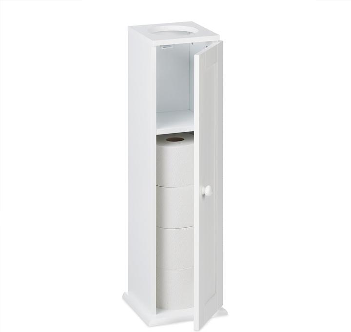 Immagine prodotto Relaxdays Armadietto da toilette (19,5 x 19,5 x 65 cm)