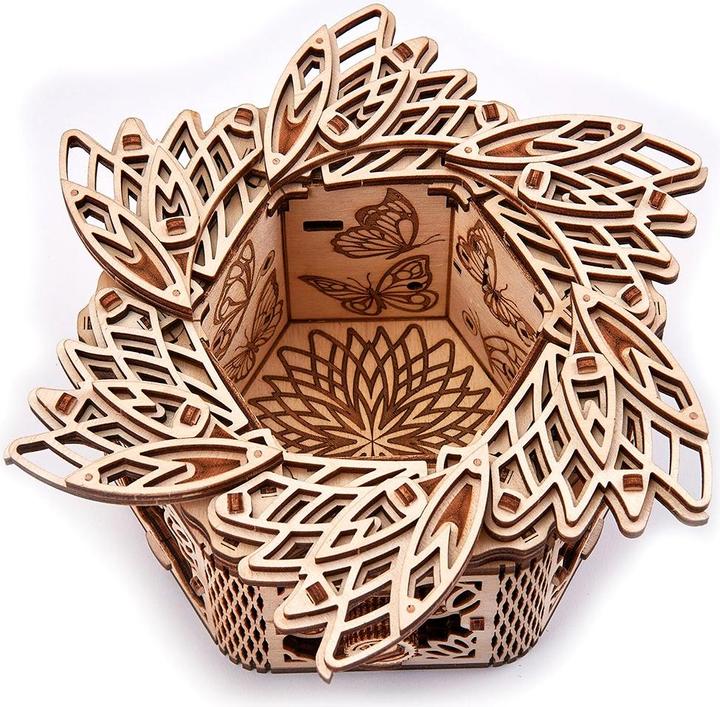 Image du produit Wood Trick Mystery Flower- Coffret à bijoux